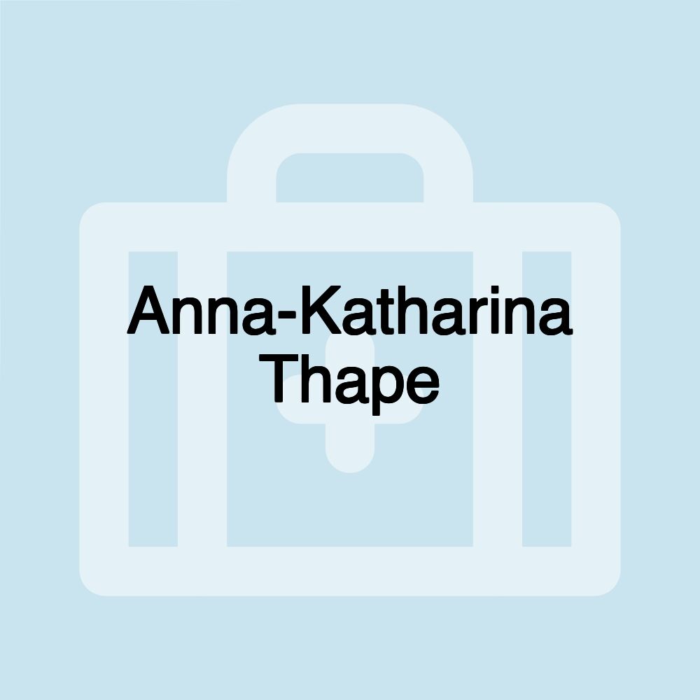 Anna-Katharina Thape