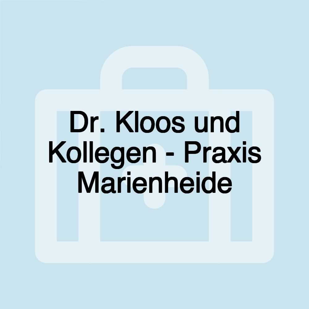 Dr. Kloos und Kollegen - Praxis Marienheide