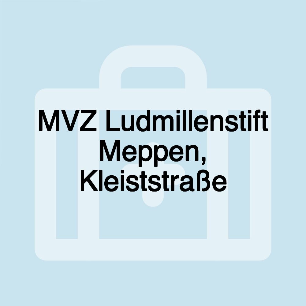 MVZ Ludmillenstift Meppen, Kleiststraße