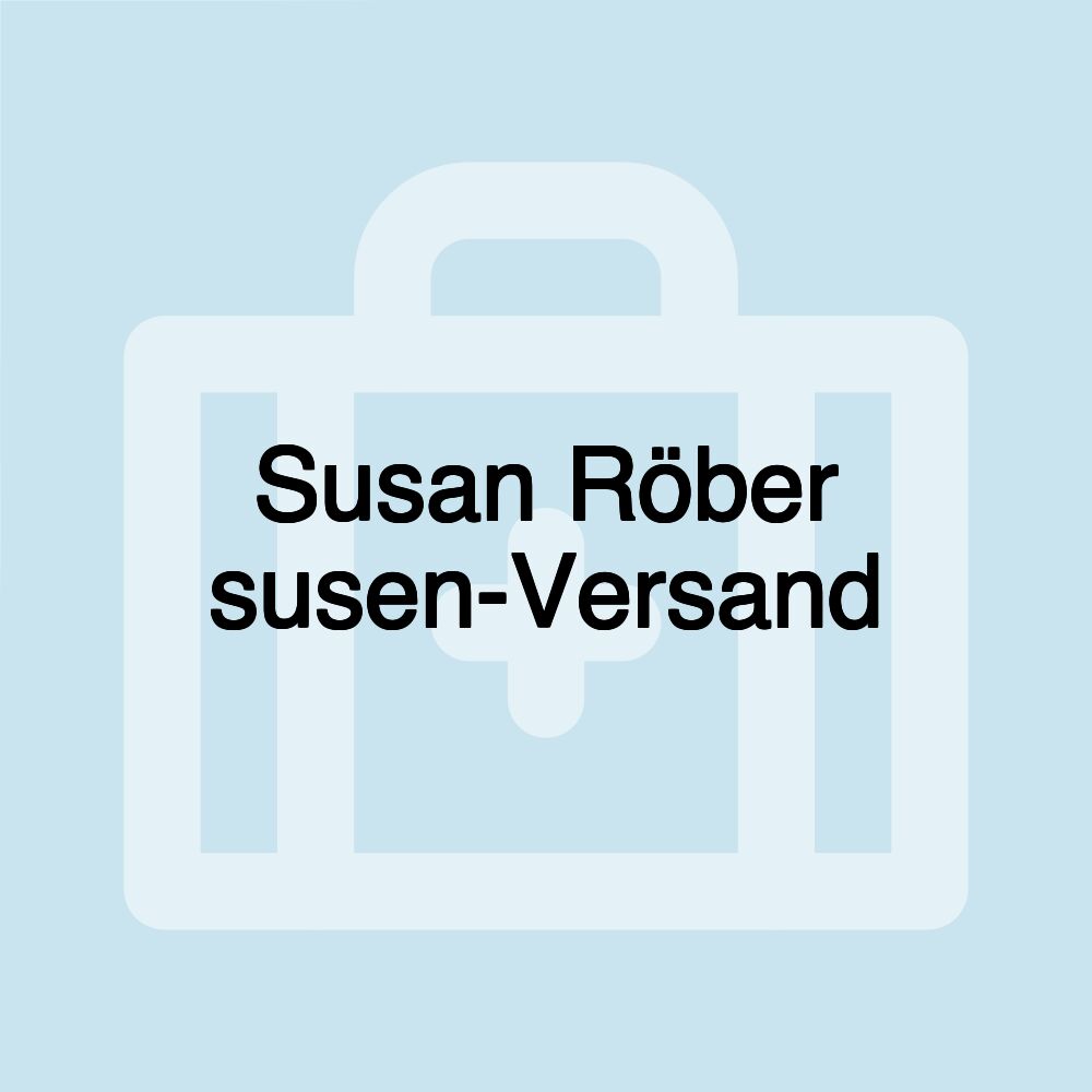 Susan Röber susen-Versand