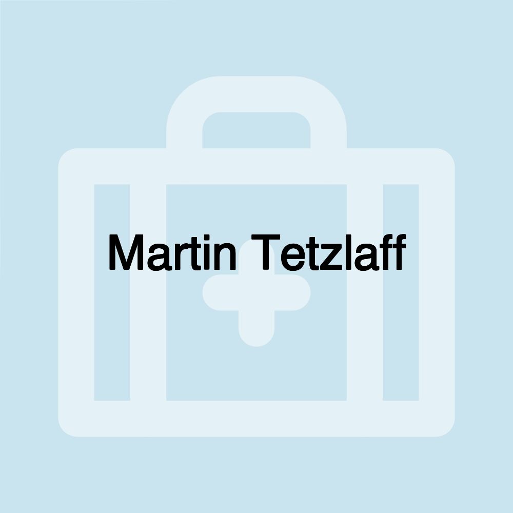 Martin Tetzlaff