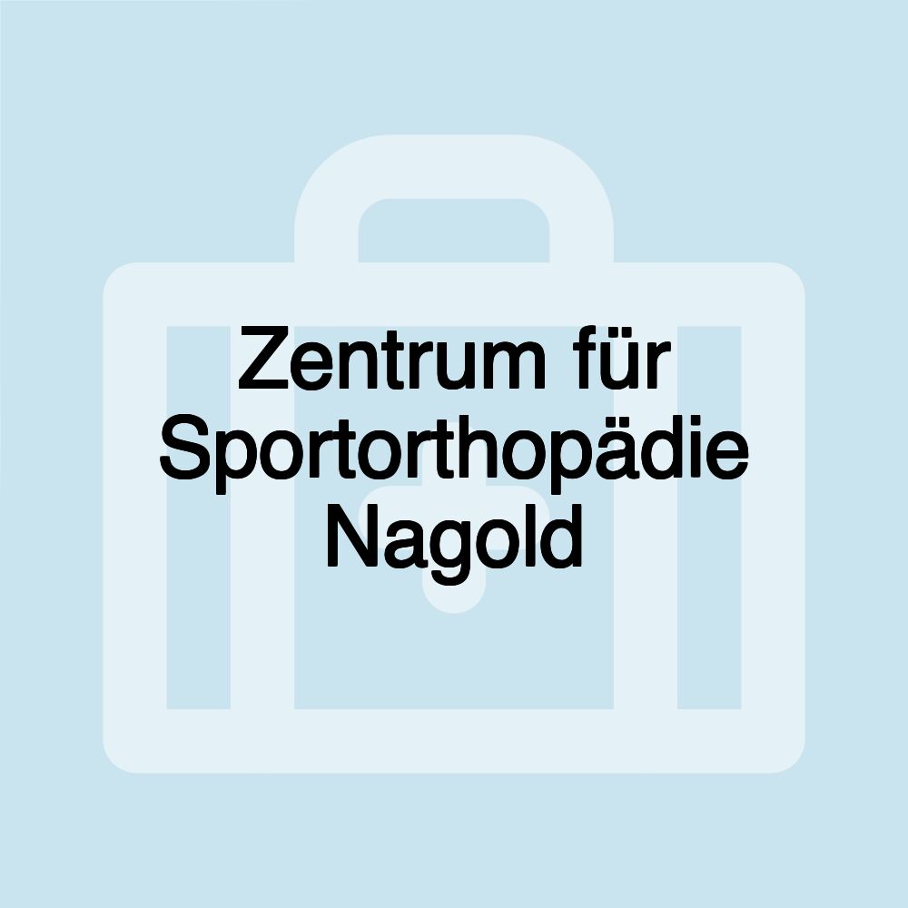 Zentrum für Sportorthopädie Nagold