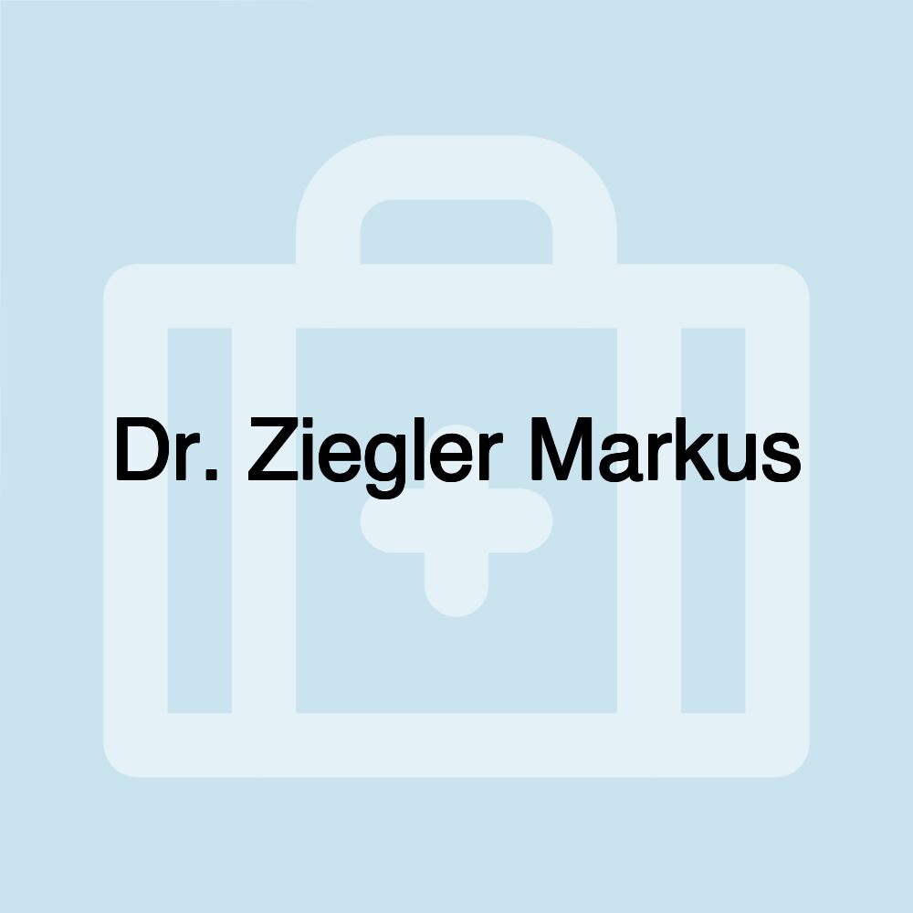 Dr. Ziegler Markus