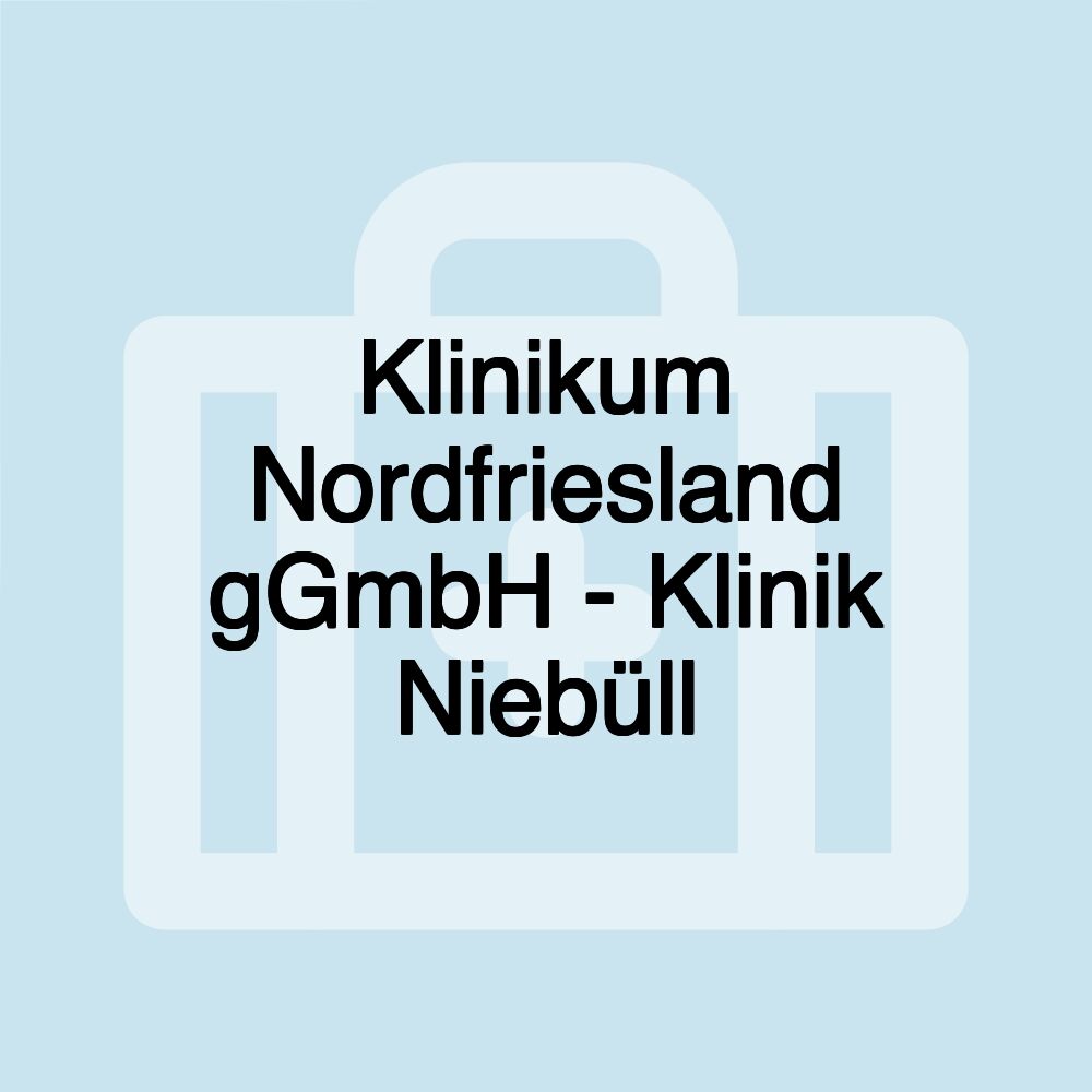 Klinikum Nordfriesland gGmbH - Klinik Niebüll