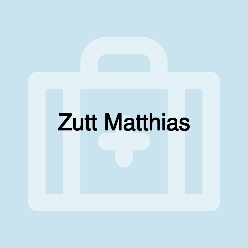 Zutt Matthias