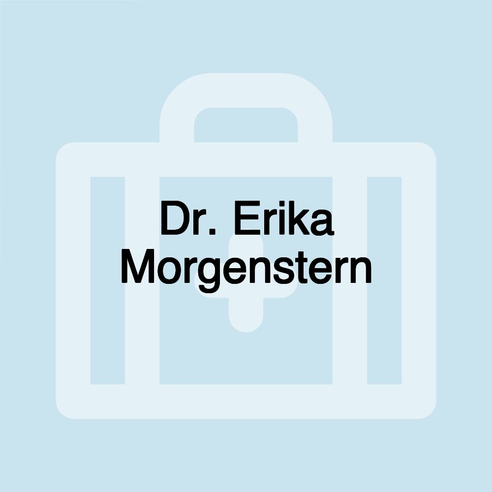 Dr. Erika Morgenstern