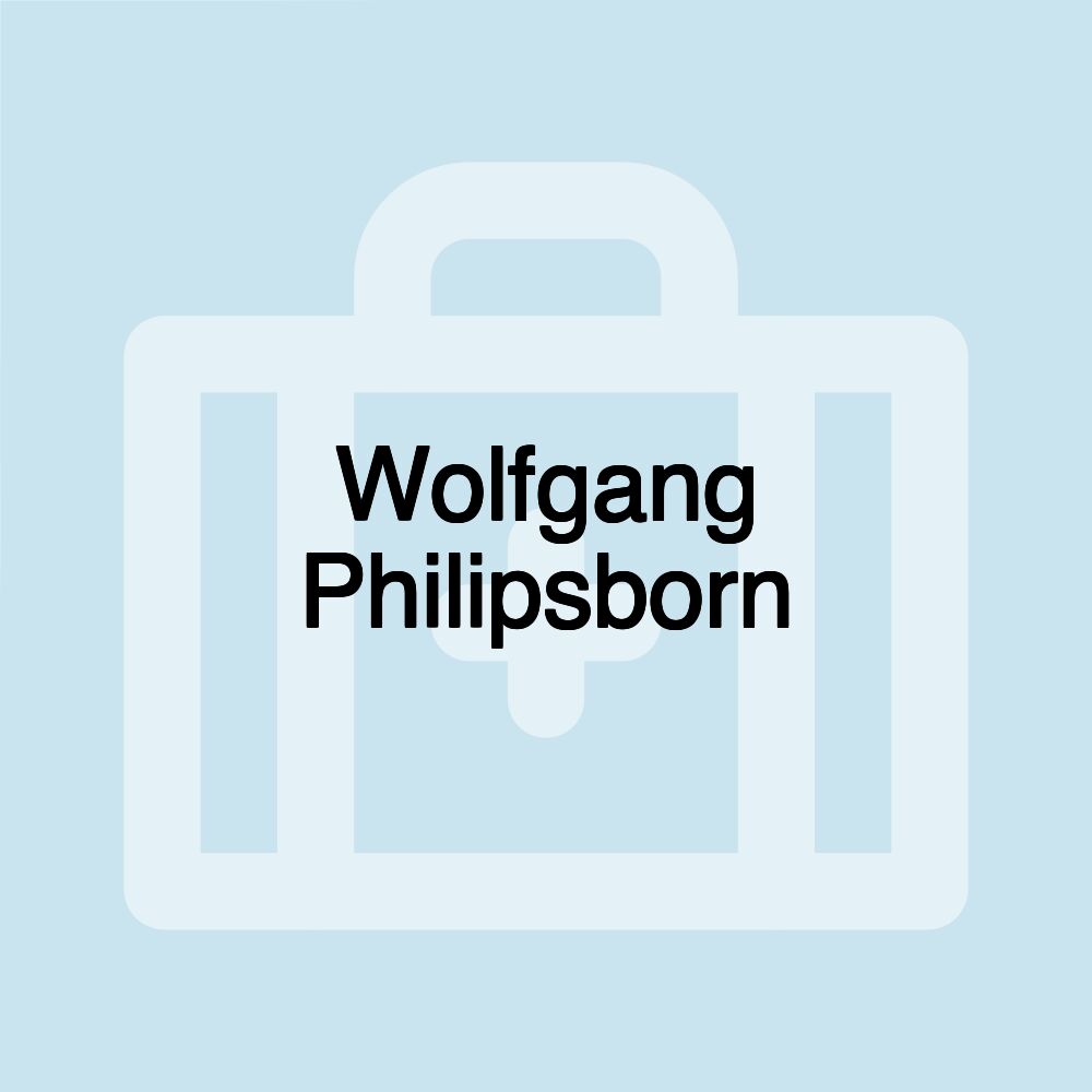 Wolfgang Philipsborn