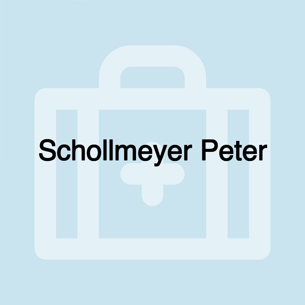 Schollmeyer Peter