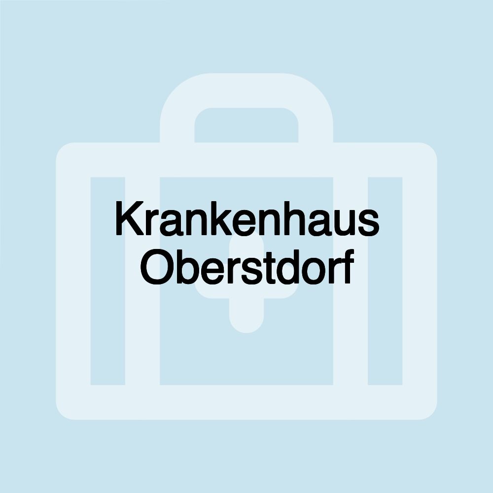 Krankenhaus Oberstdorf