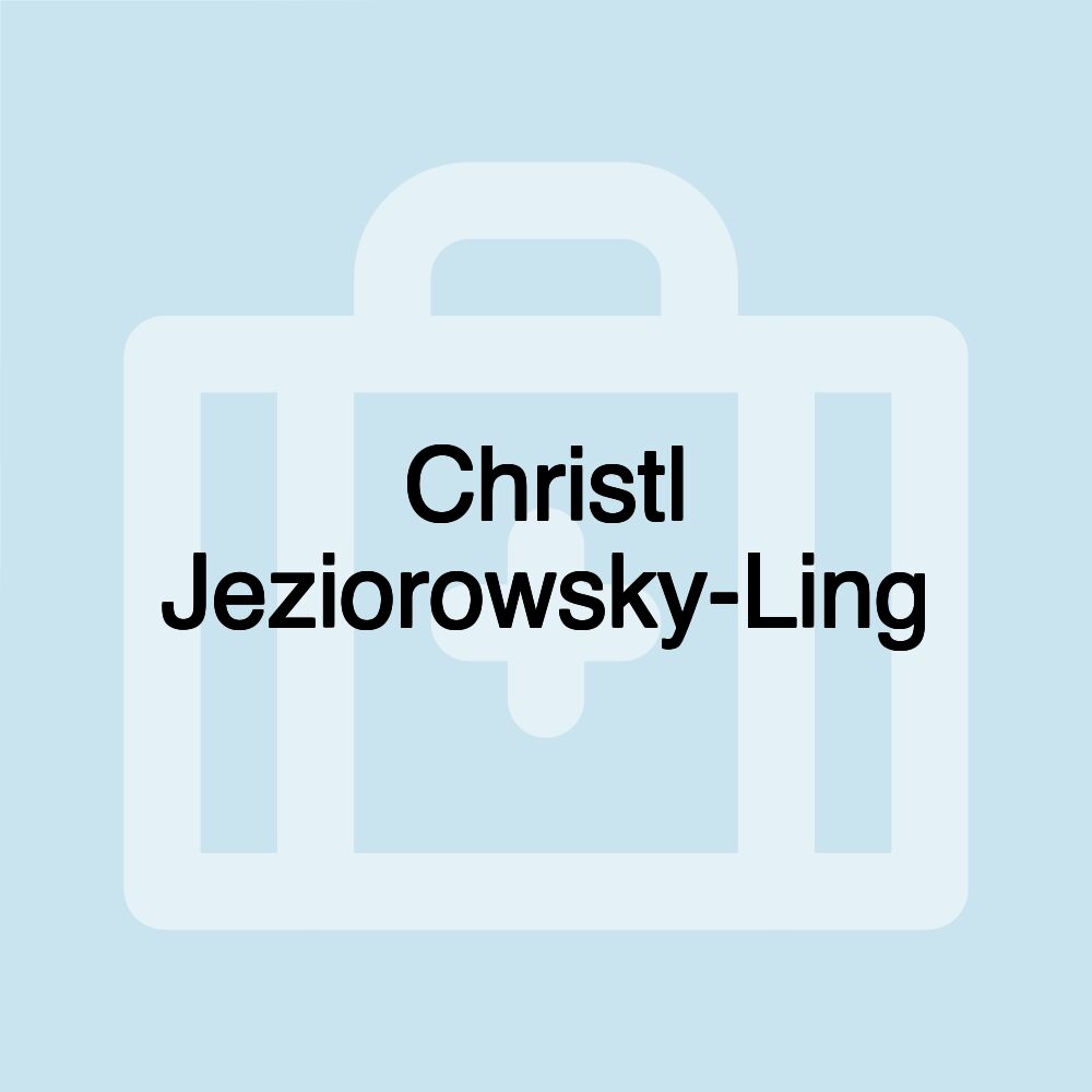 Christl Jeziorowsky-Ling