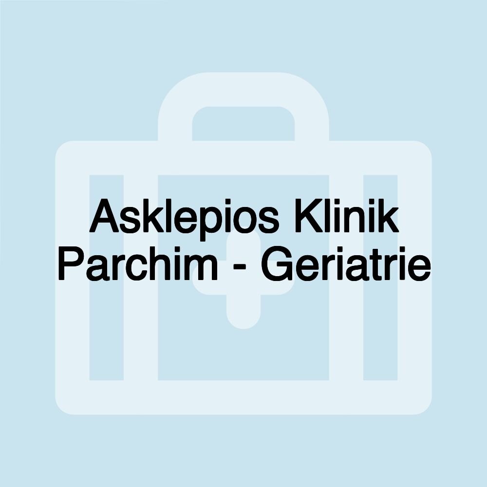 Asklepios Klinik Parchim - Geriatrie