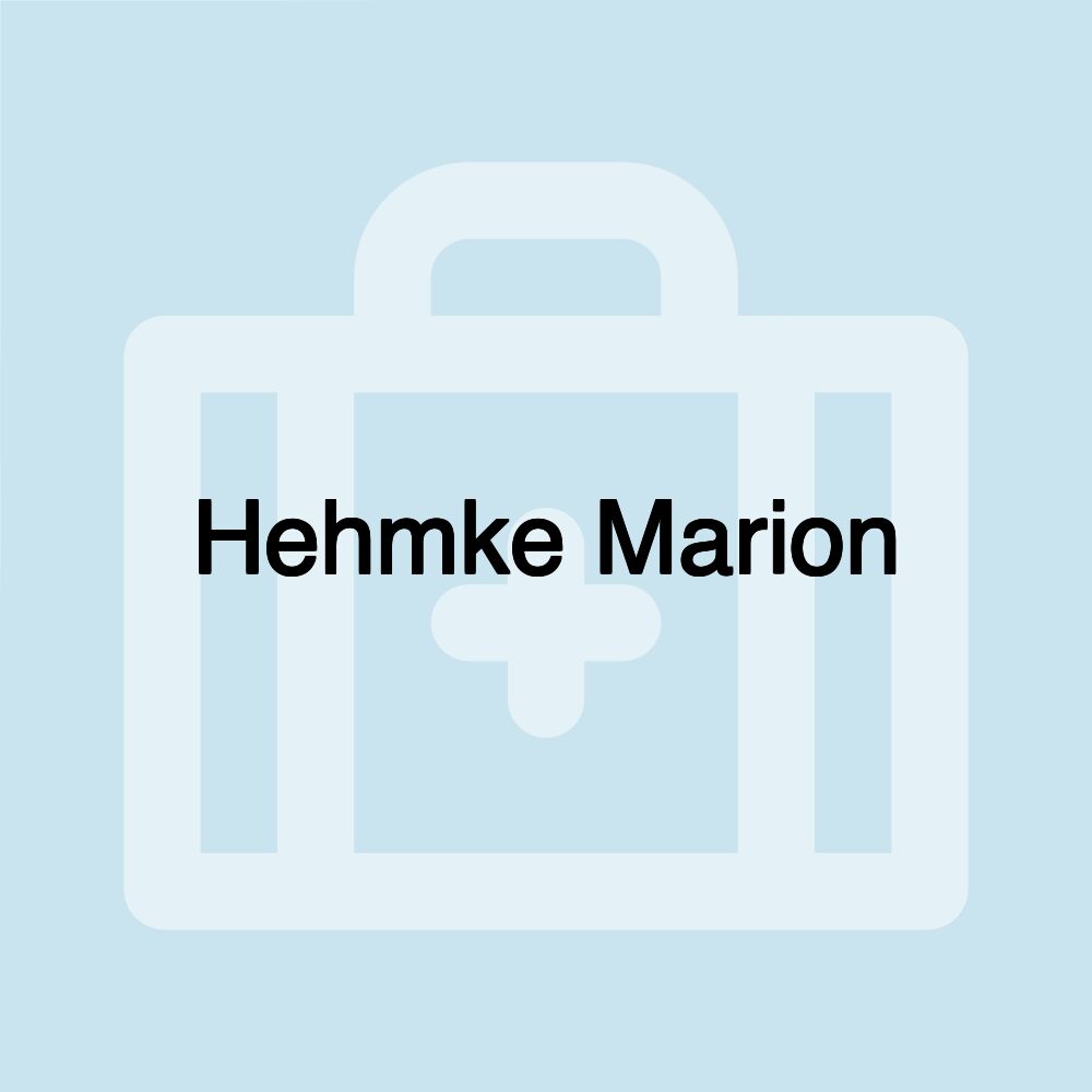 Hehmke Marion