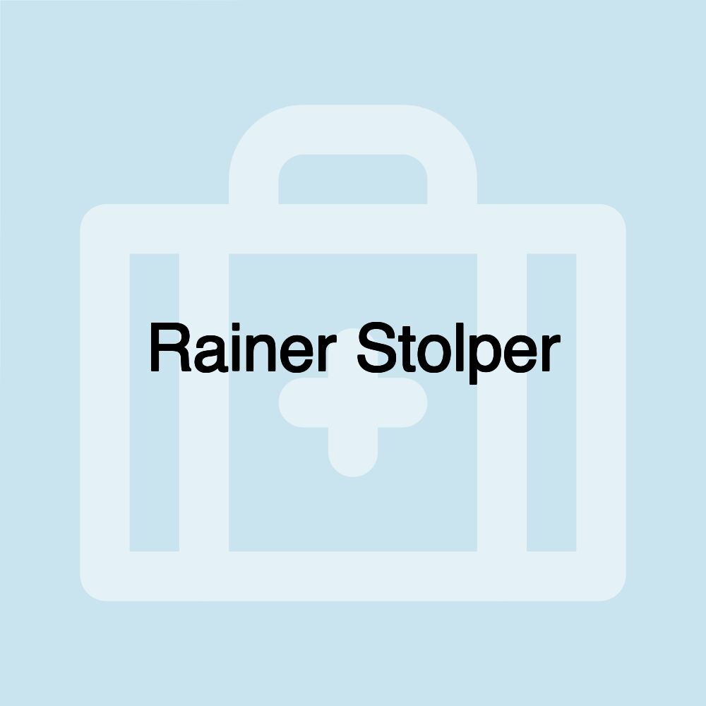 Rainer Stolper