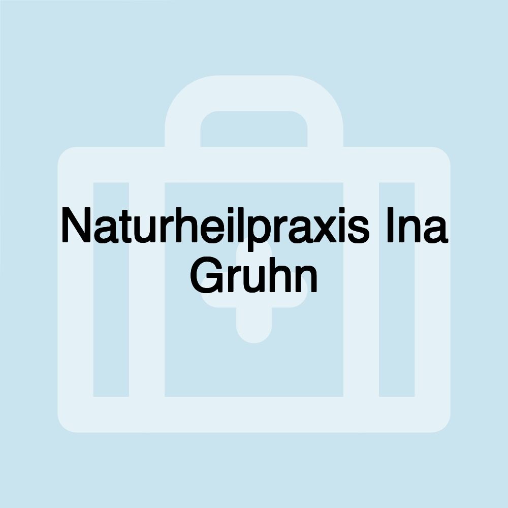 Naturheilpraxis Ina Gruhn