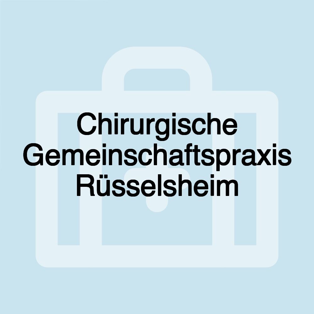 Chirurgische Gemeinschaftspraxis Rüsselsheim