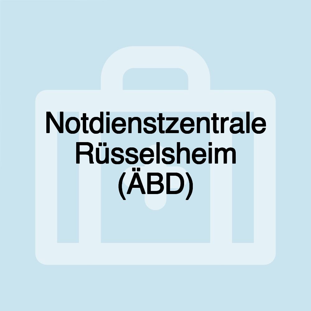 Notdienstzentrale Rüsselsheim (ÄBD)