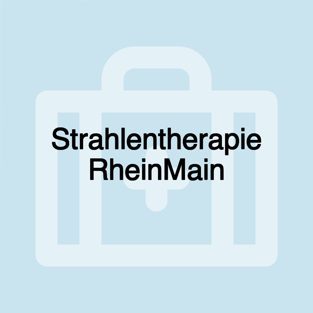 Strahlentherapie RheinMain