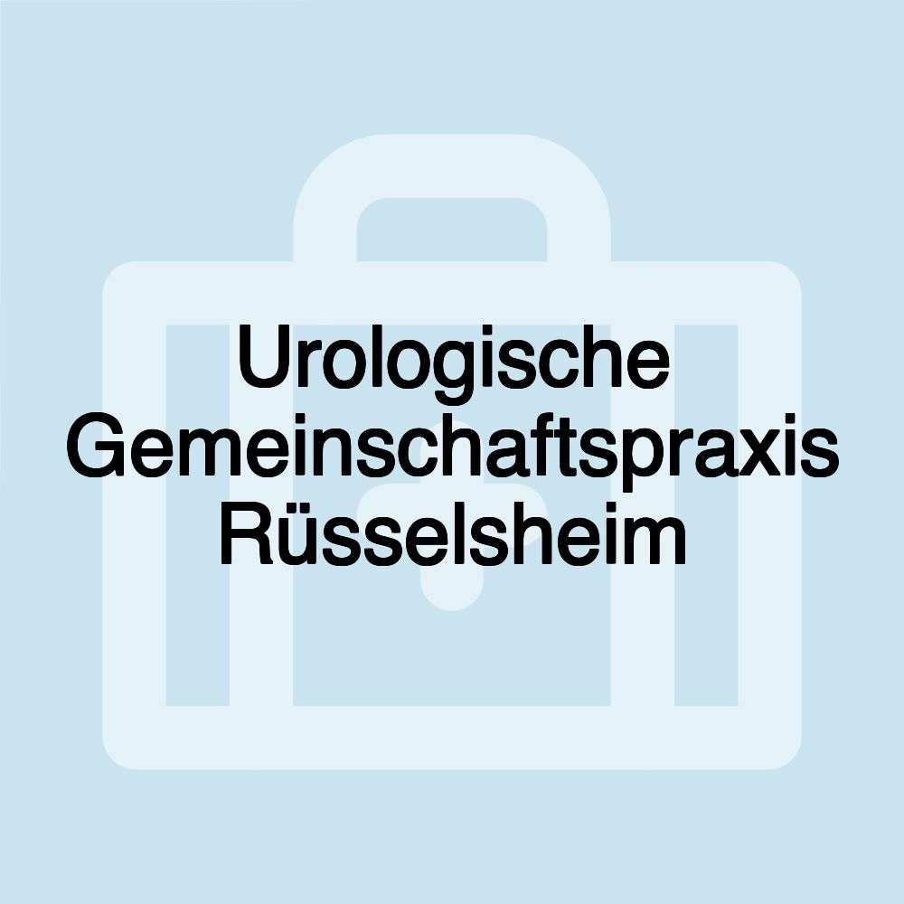 Urologische Gemeinschaftspraxis Rüsselsheim