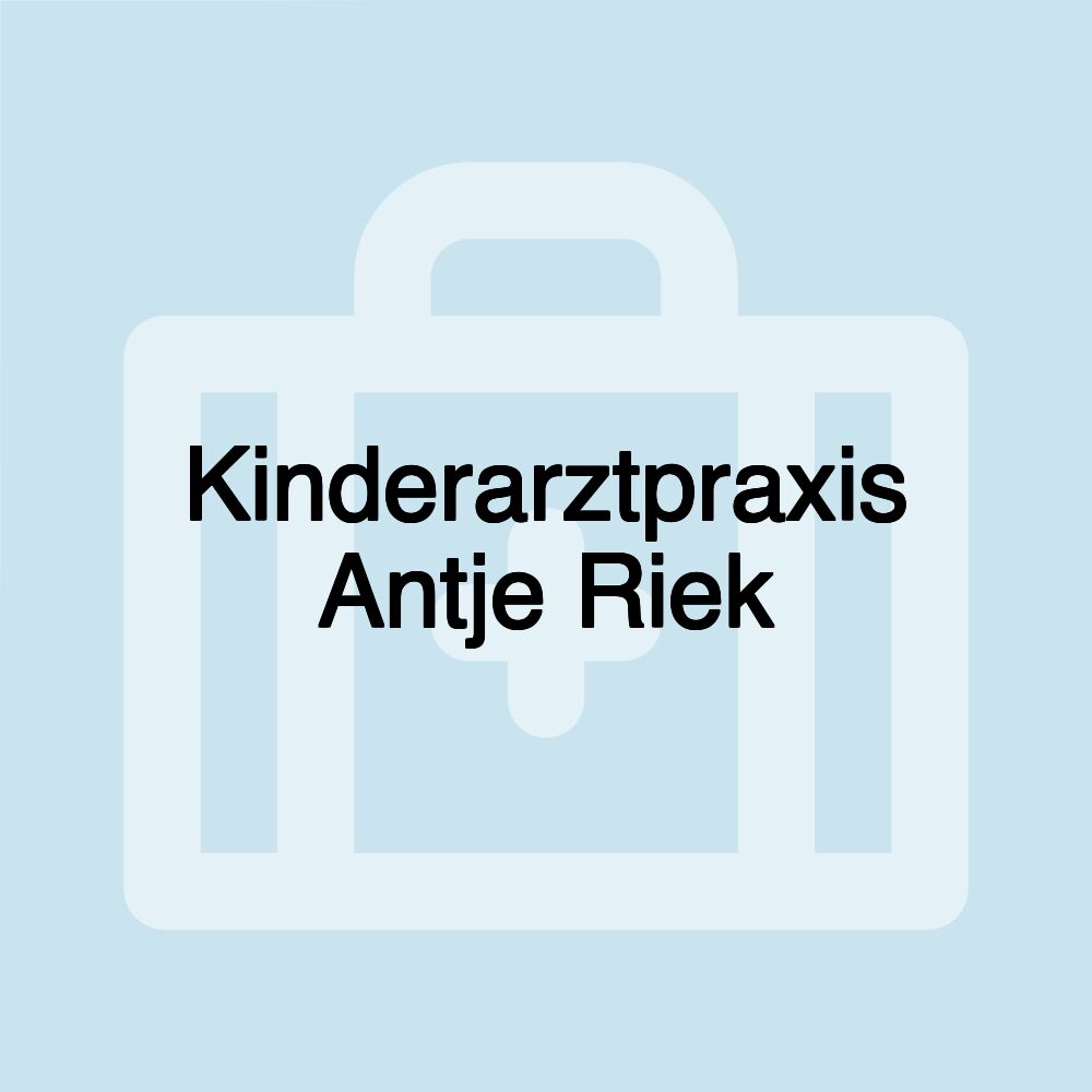 Kinderarztpraxis Antje Riek