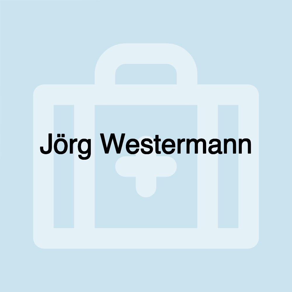 Jörg Westermann