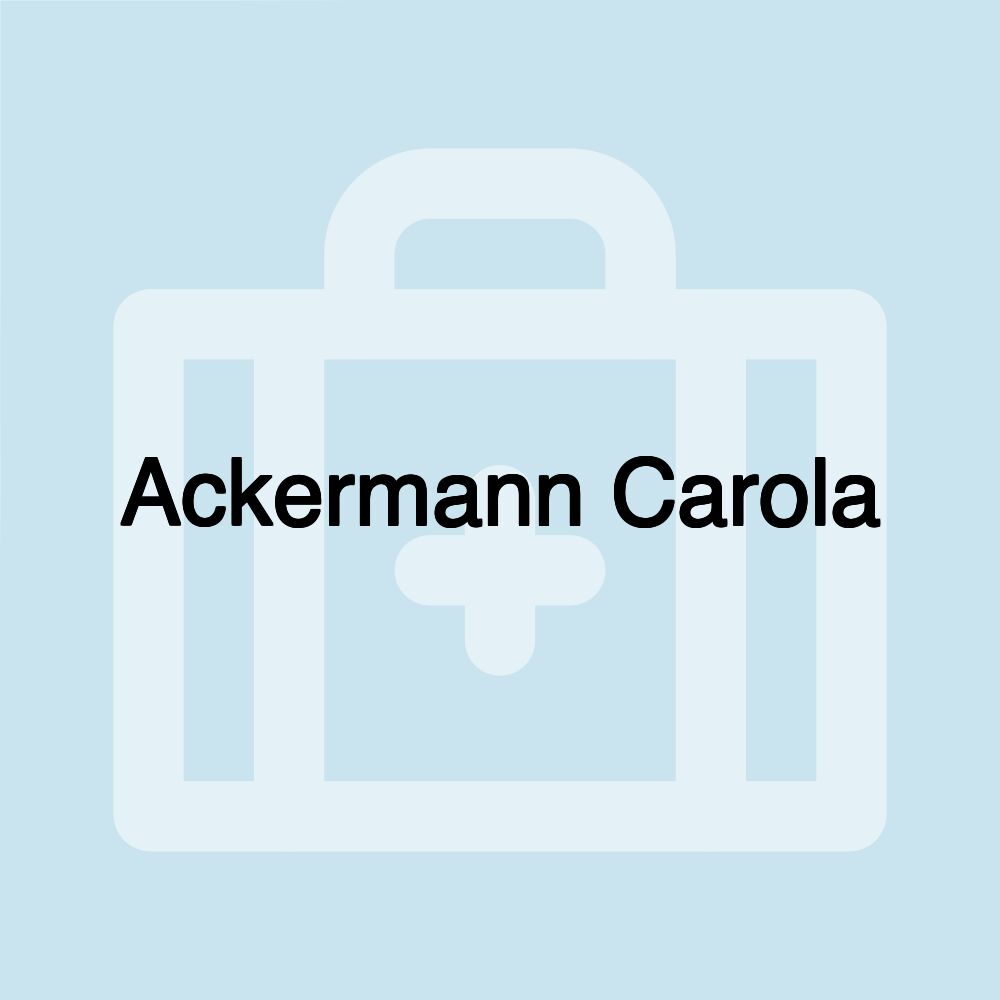 Ackermann Carola