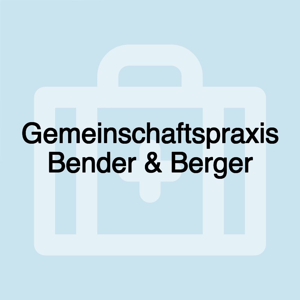 Gemeinschaftspraxis Bender & Berger