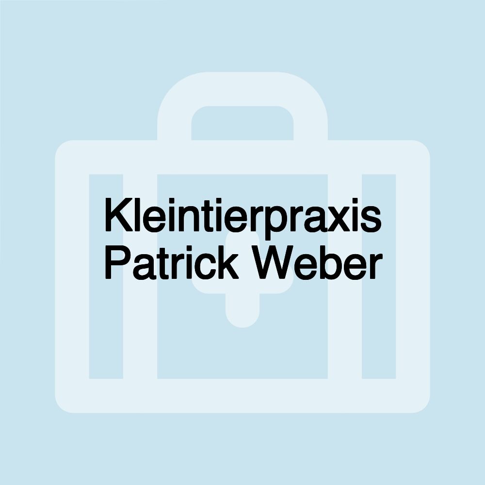 Kleintierpraxis Patrick Weber