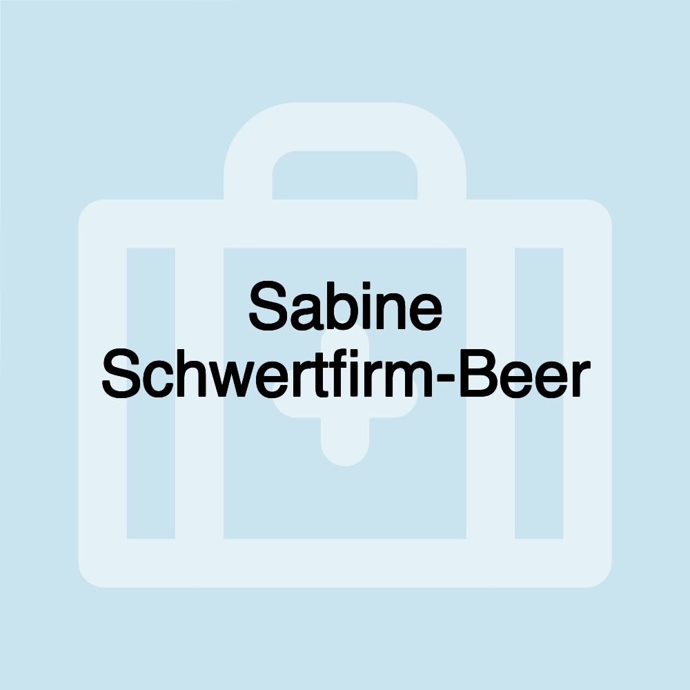 Sabine Schwertfirm-Beer