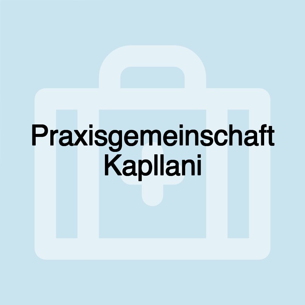 Praxisgemeinschaft Kapllani