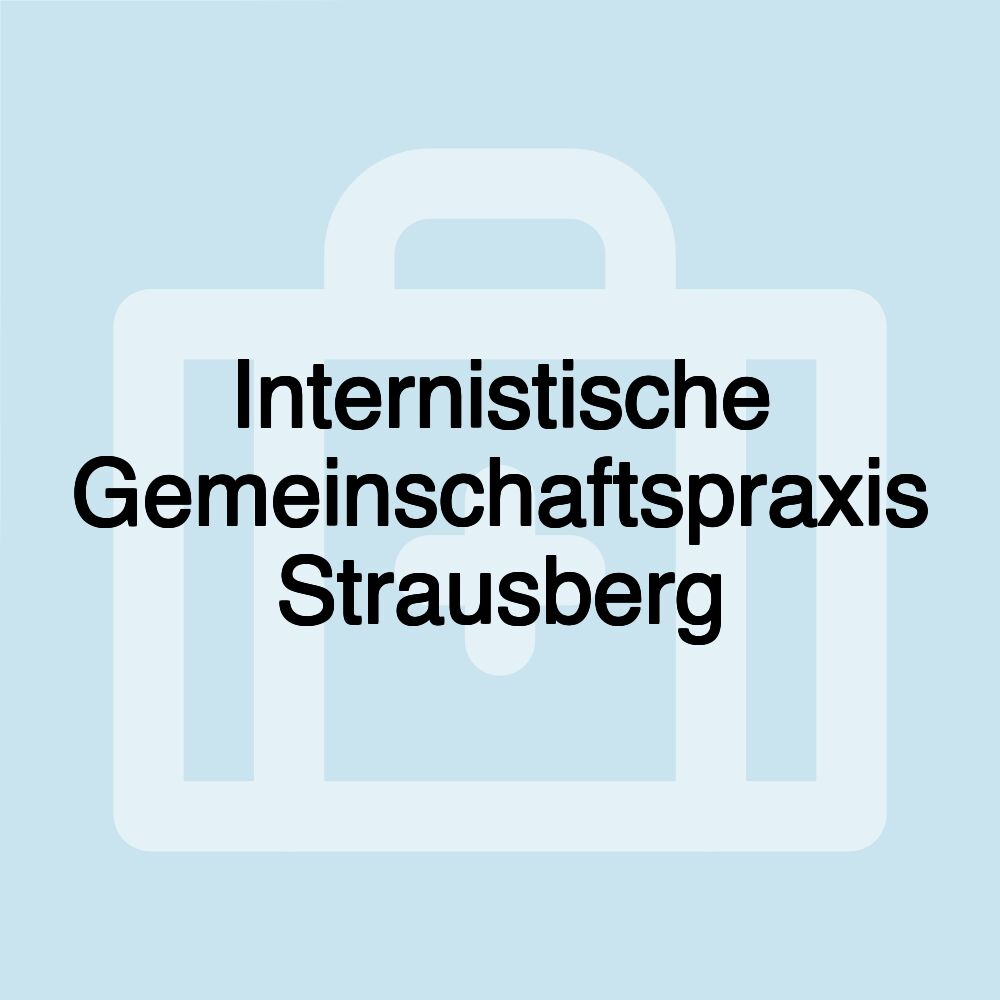 Internistische Gemeinschaftspraxis Strausberg