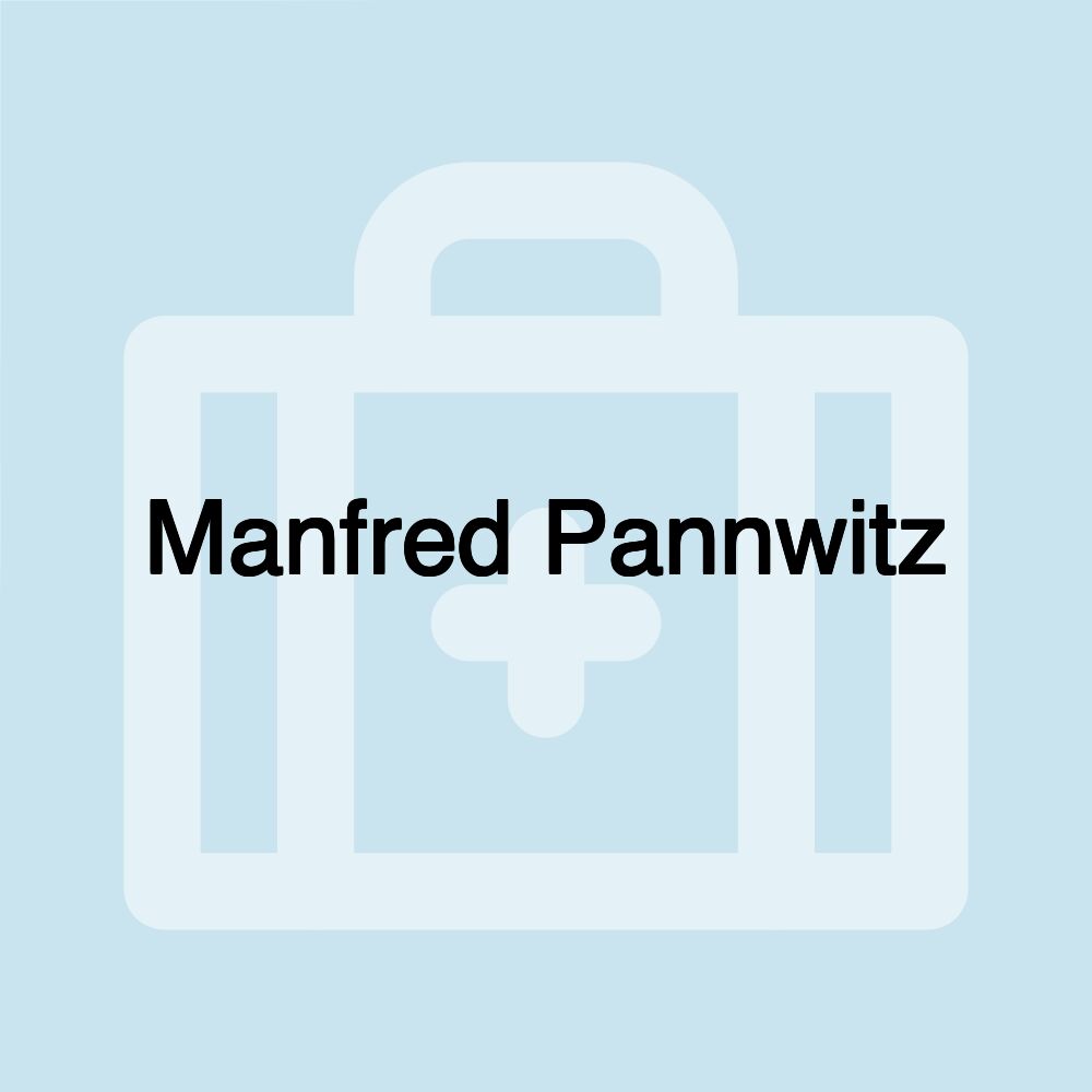 Manfred Pannwitz