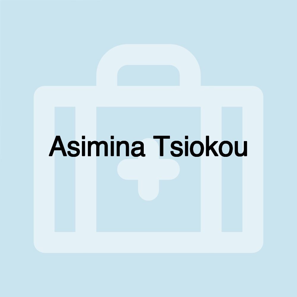 Asimina Tsiokou