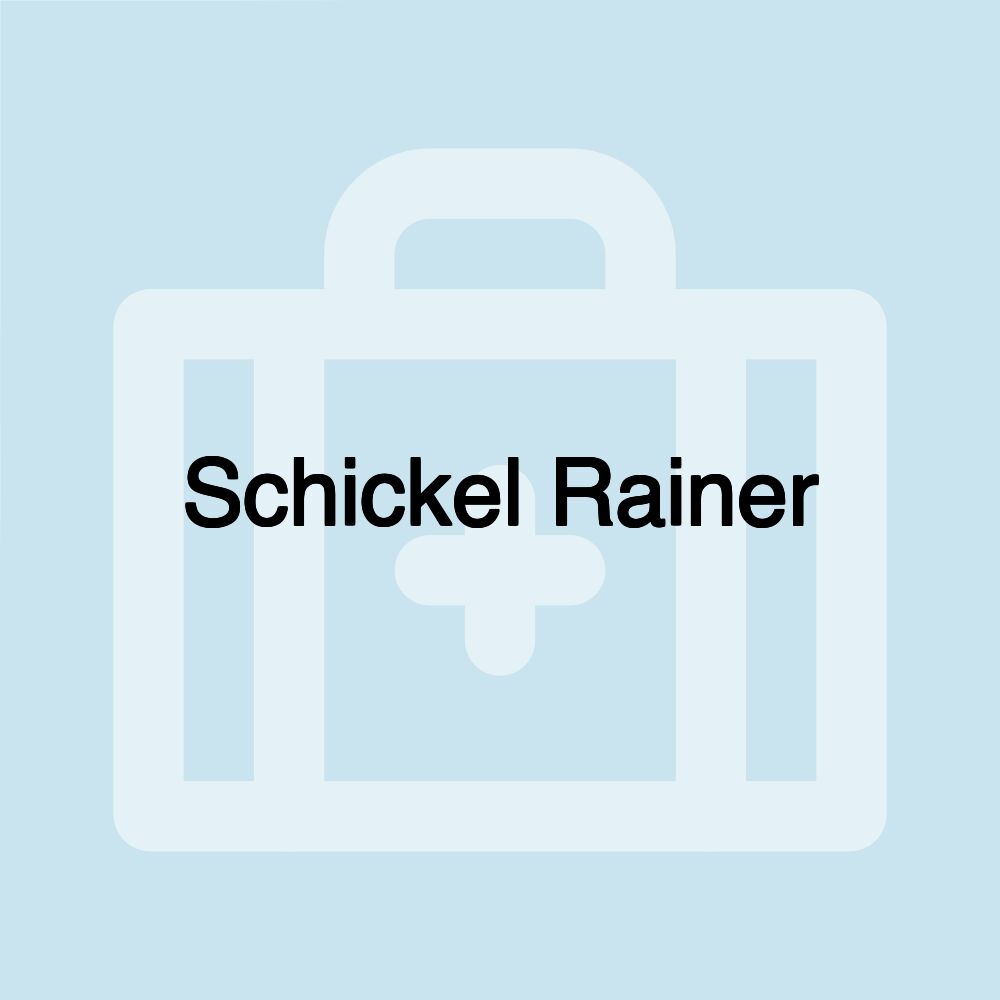 Schickel Rainer