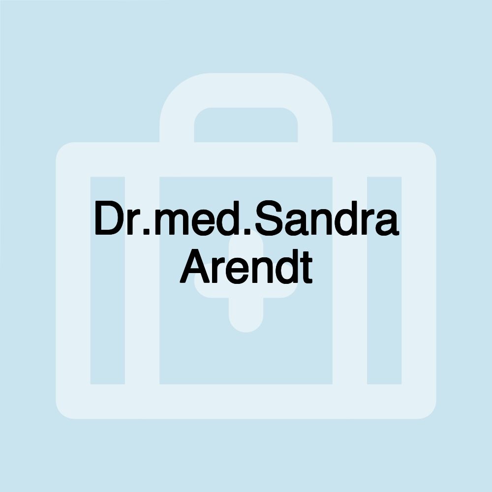 Dr.med.Sandra Arendt