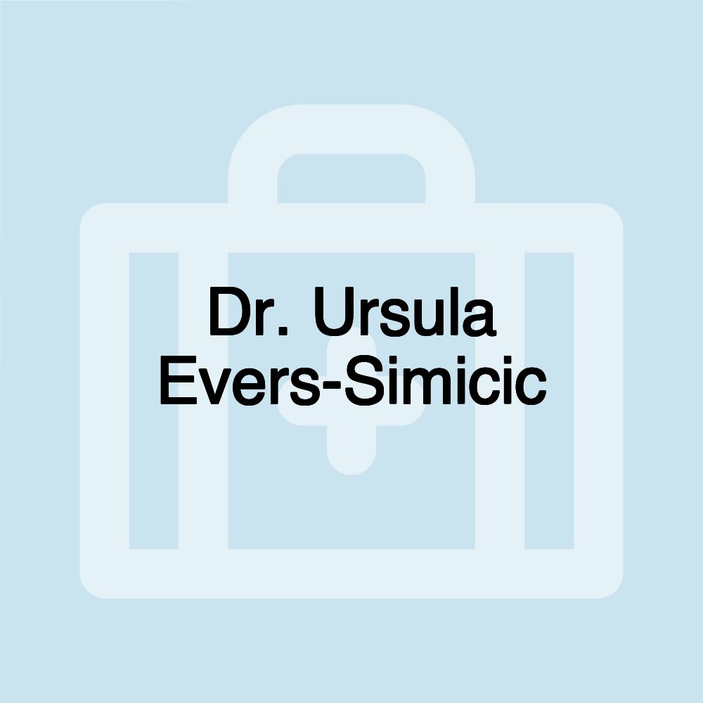 Dr. Ursula Evers-Simicic