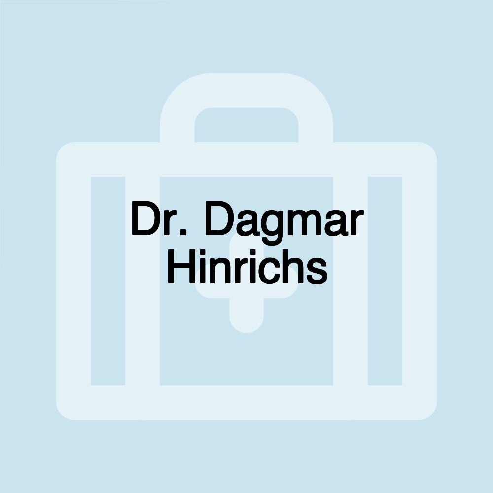 Dr. Dagmar Hinrichs