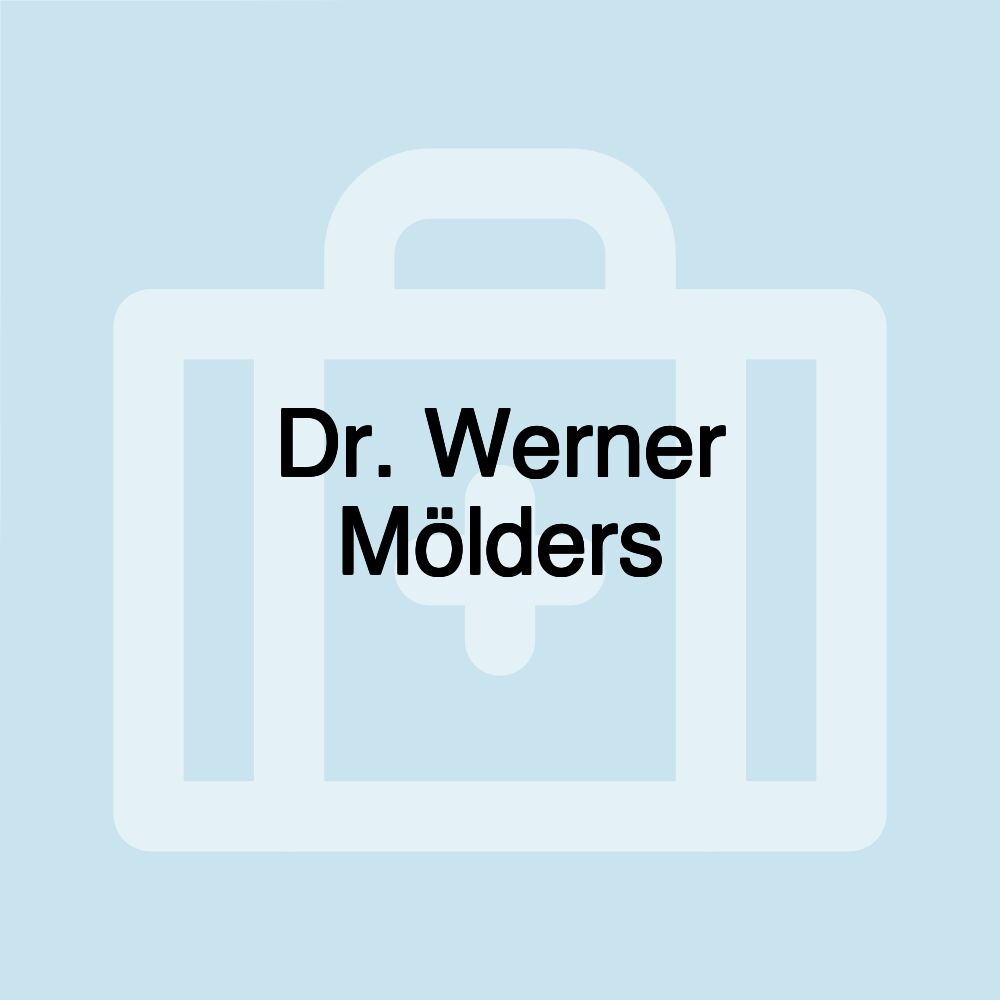 Dr. Werner Mölders