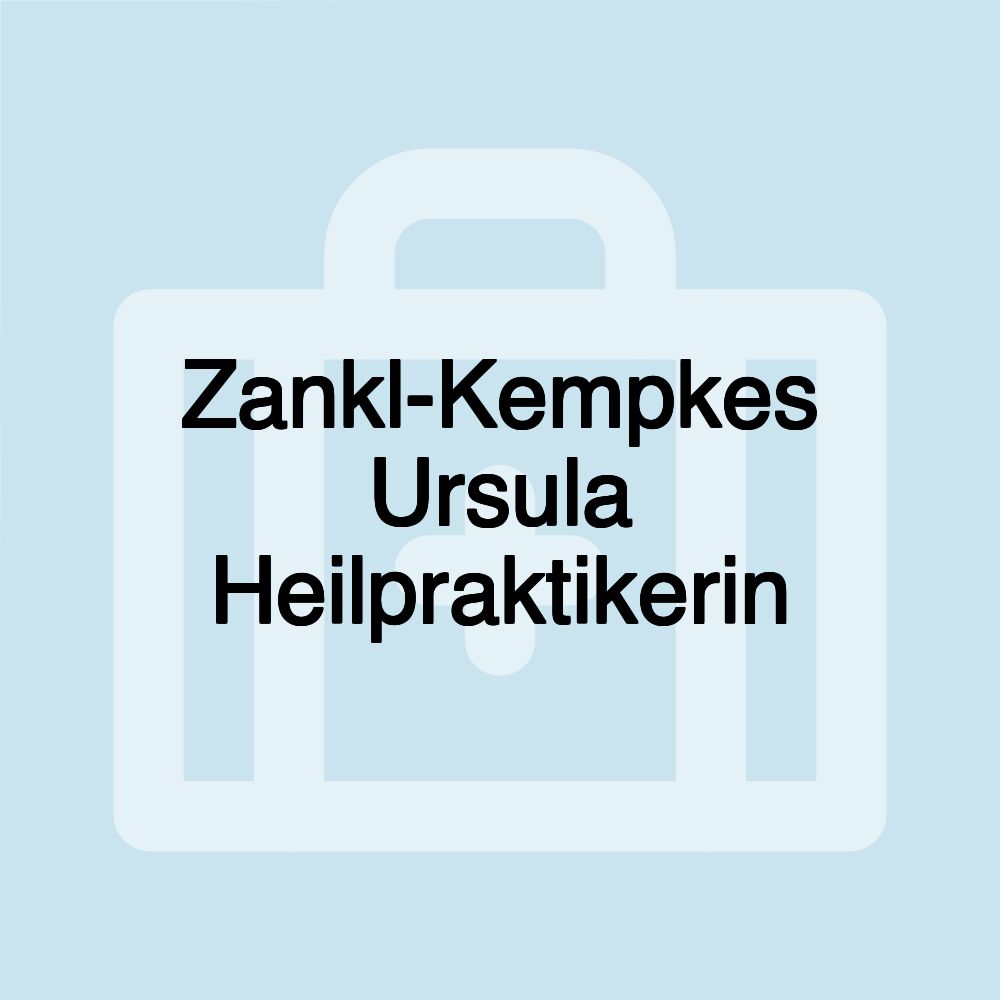 Zankl-Kempkes Ursula Heilpraktikerin