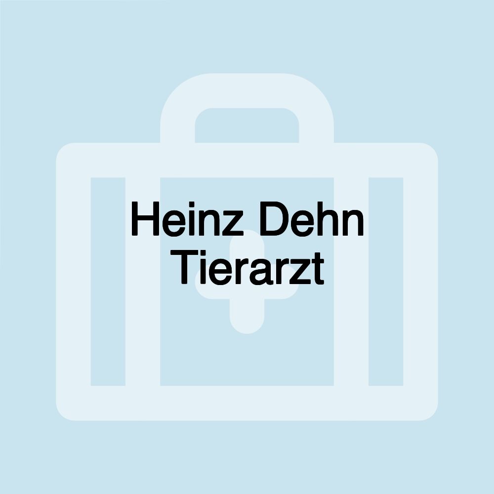 Heinz Dehn Tierarzt