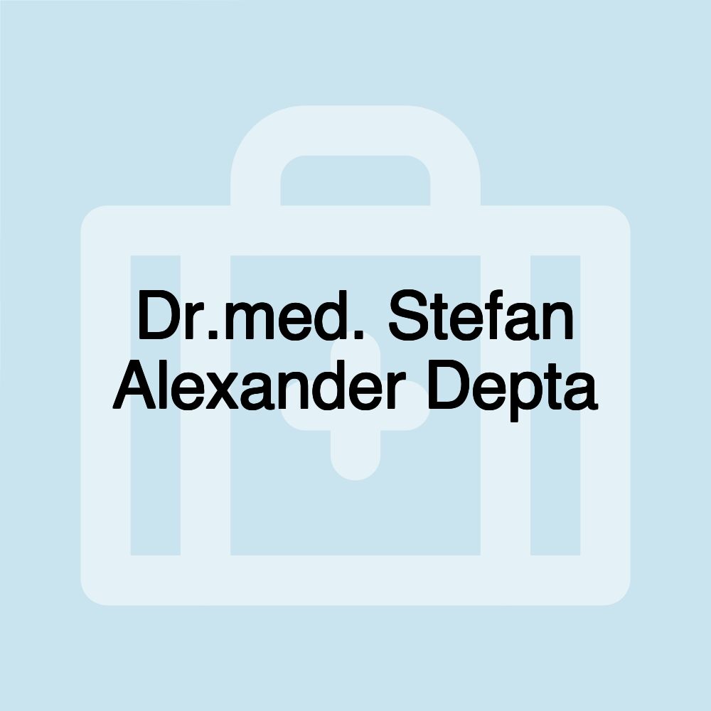 Dr.med. Stefan Alexander Depta