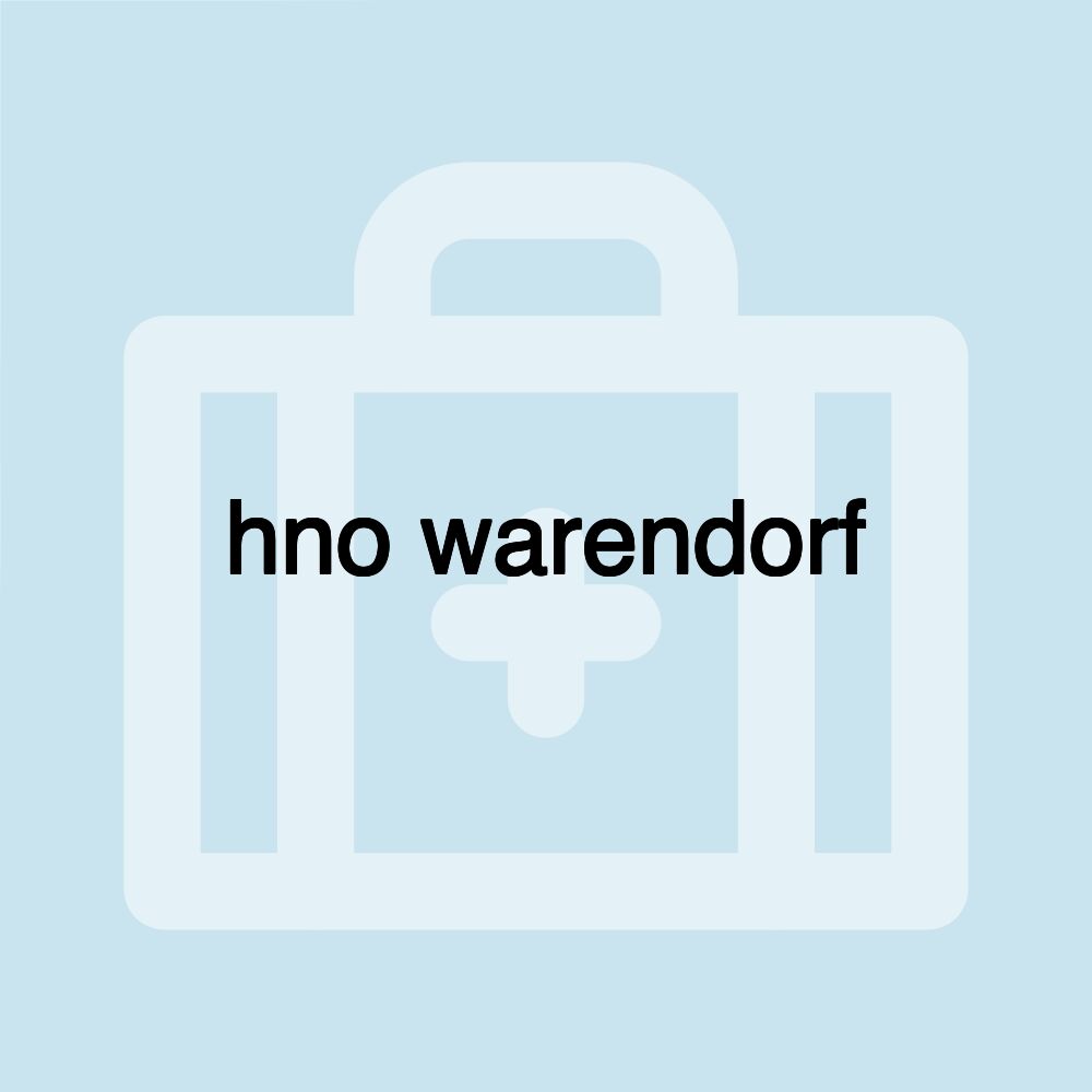 hno warendorf