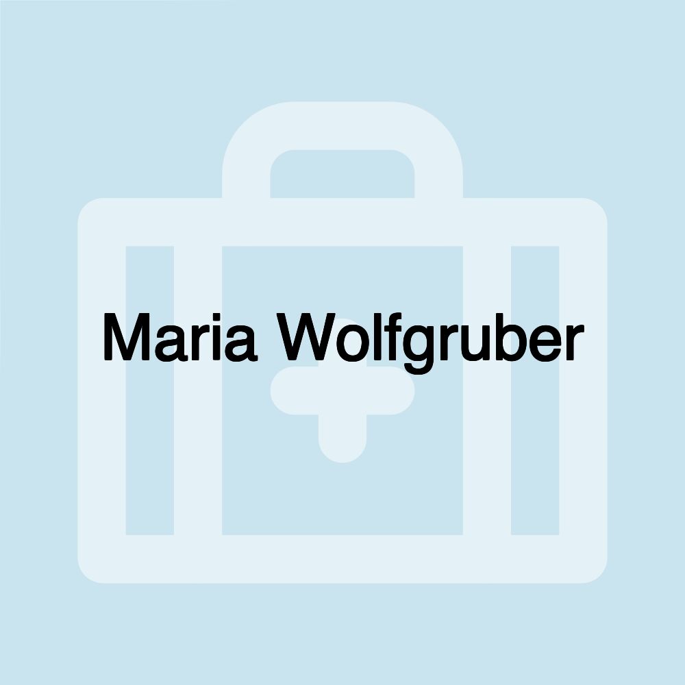 Maria Wolfgruber