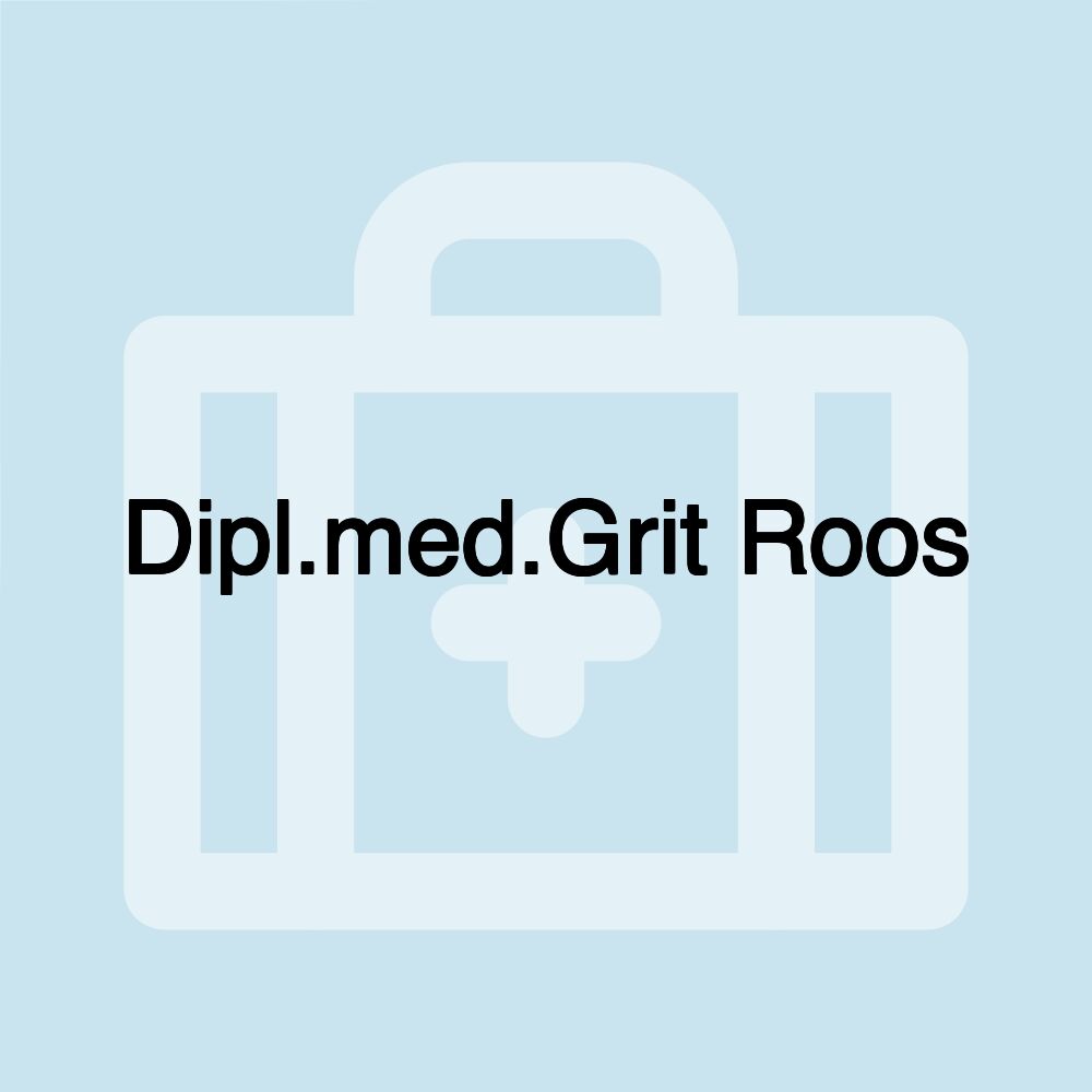 Dipl.med.Grit Roos