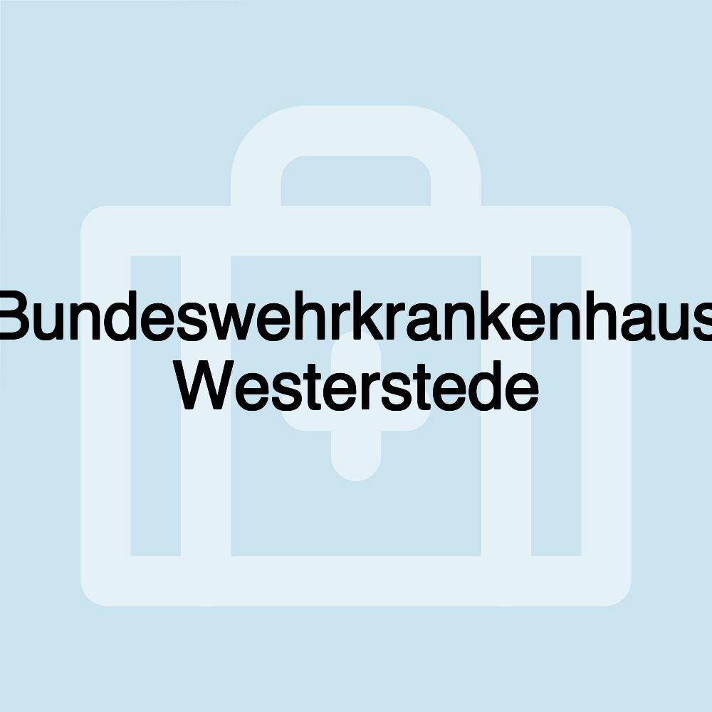 Bundeswehrkrankenhaus Westerstede