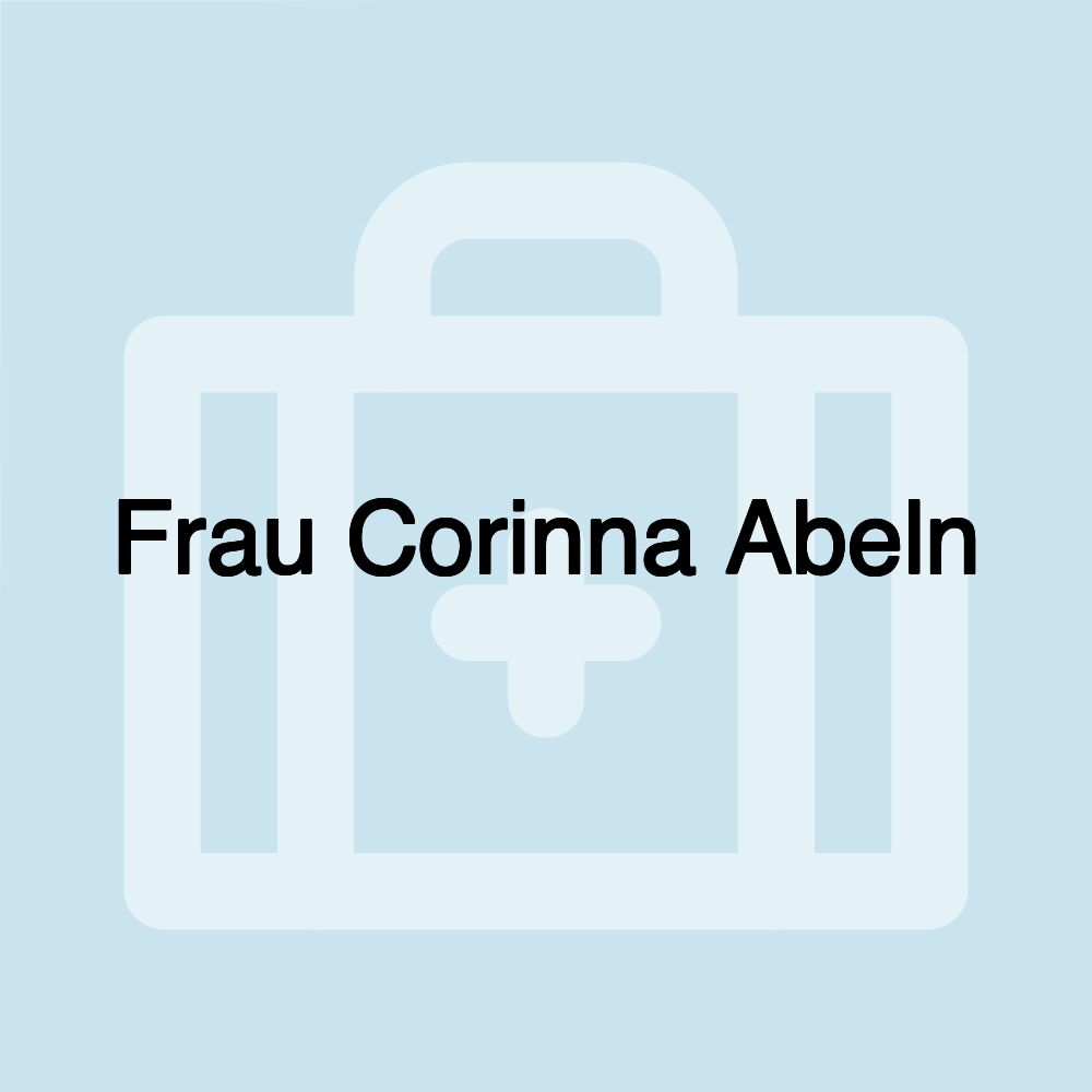 Frau Corinna Abeln