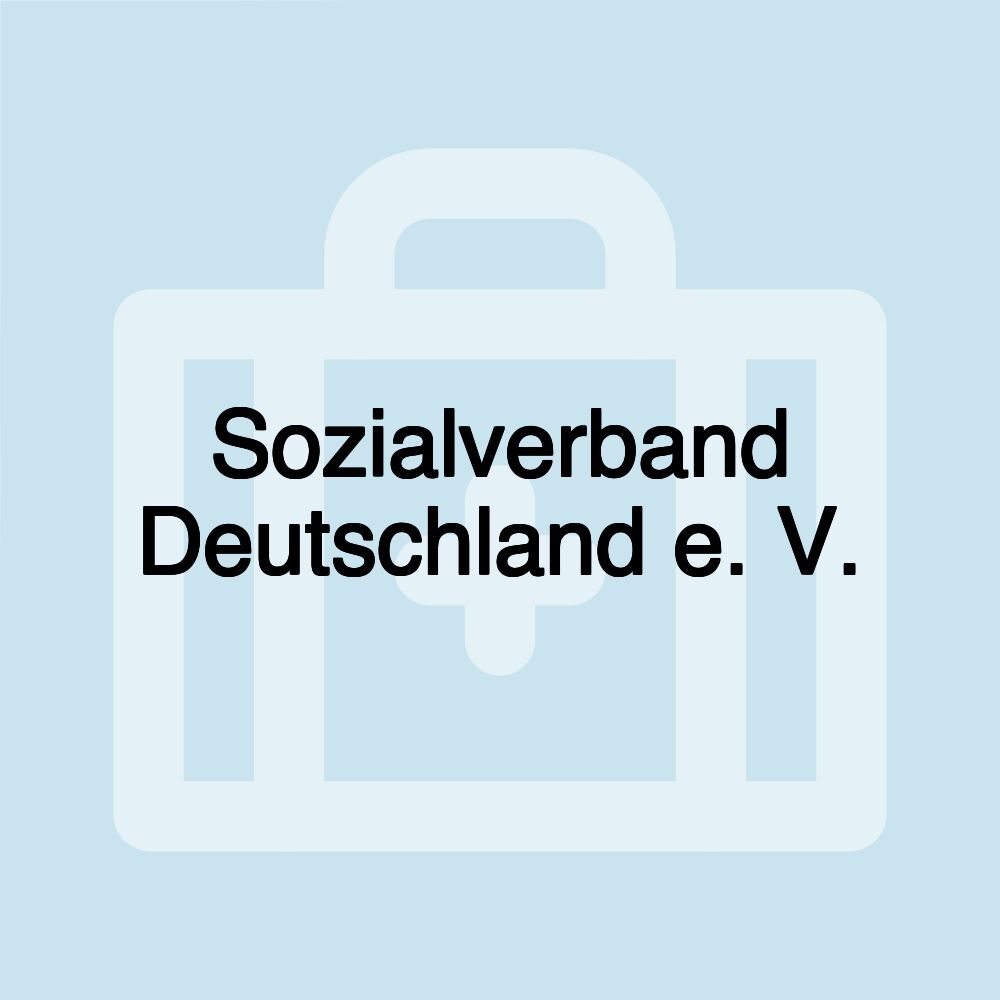 Sozialverband Deutschland e. V.