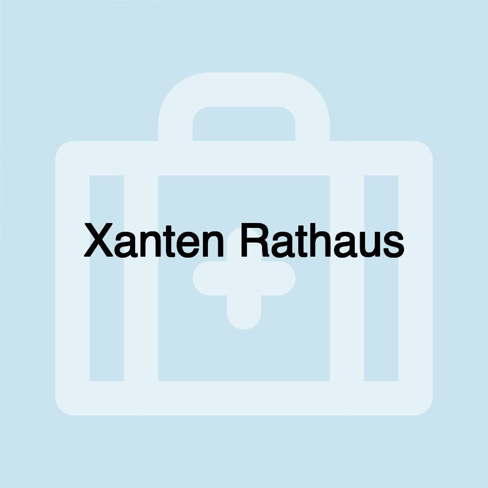 Xanten Rathaus