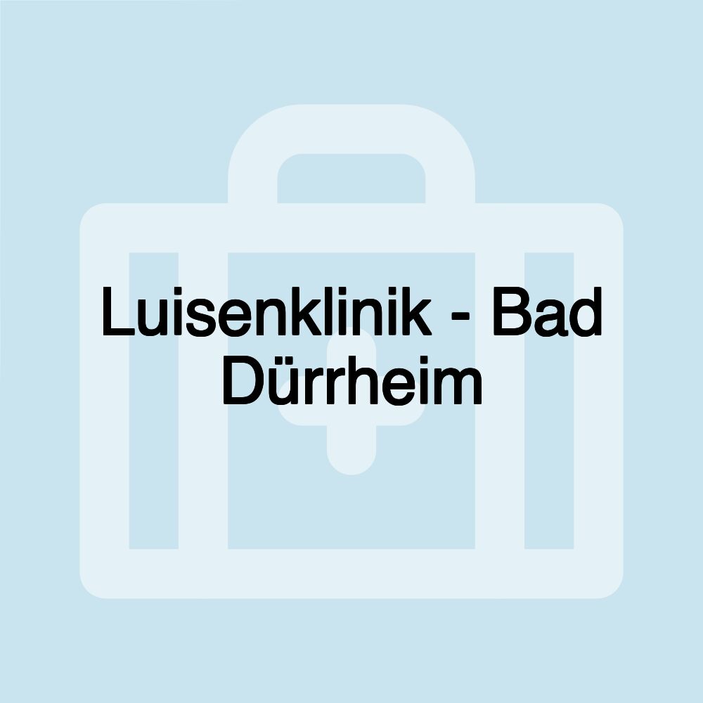 Luisenklinik - Bad Dürrheim