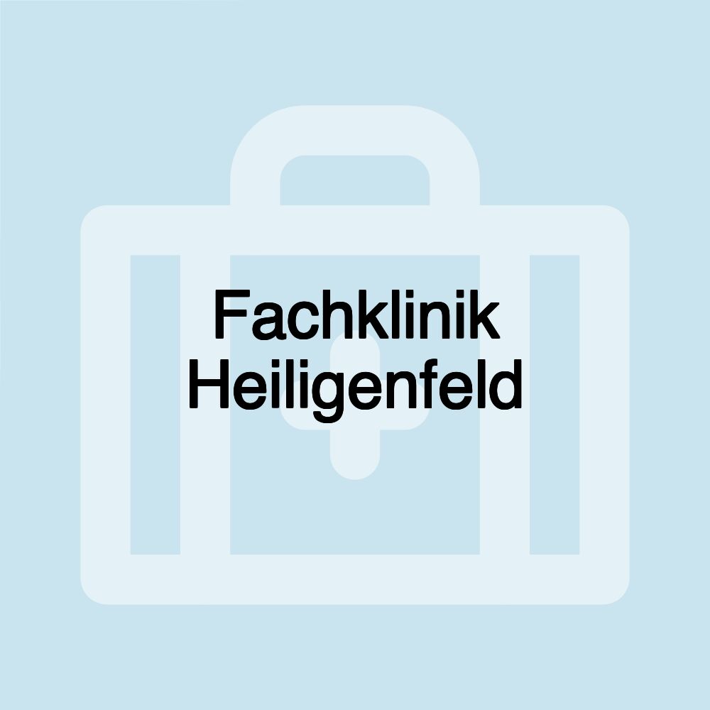 Fachklinik Heiligenfeld