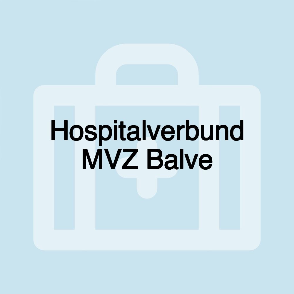 Hospitalverbund MVZ Balve